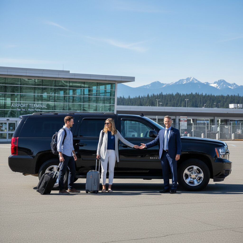 Why Choose Everett Shuttle in Everett Professional and reliable shuttle transportation service in Everett WA with modern vehicles and experienced drivers